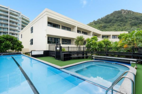 Oceanside Apartment with Garden Views
